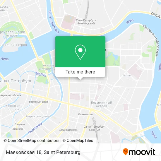 Маяковская 18 map
