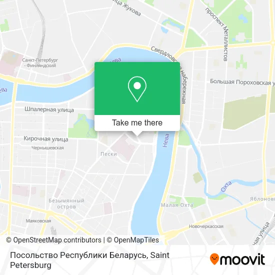 Посольство Республики Беларусь map