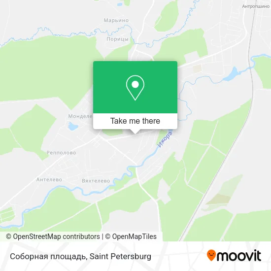 Соборная площадь map