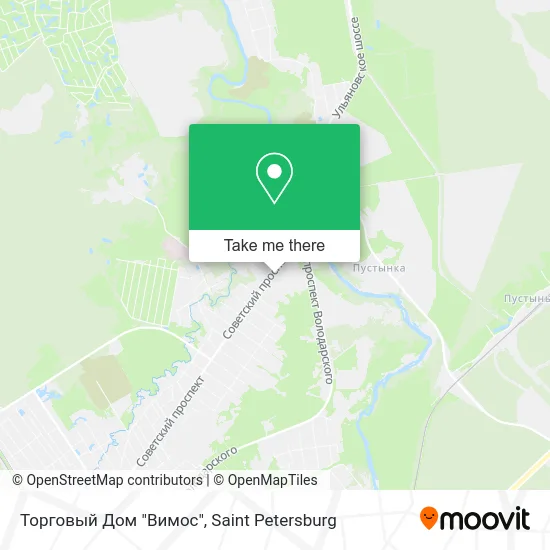 Торговый Дом "Вимос" map