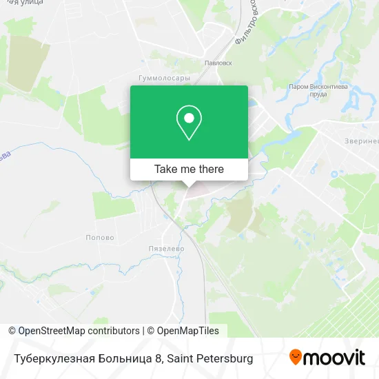 Туберкулезная Больница 8 map