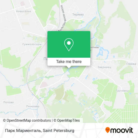 Парк Мариенталь map