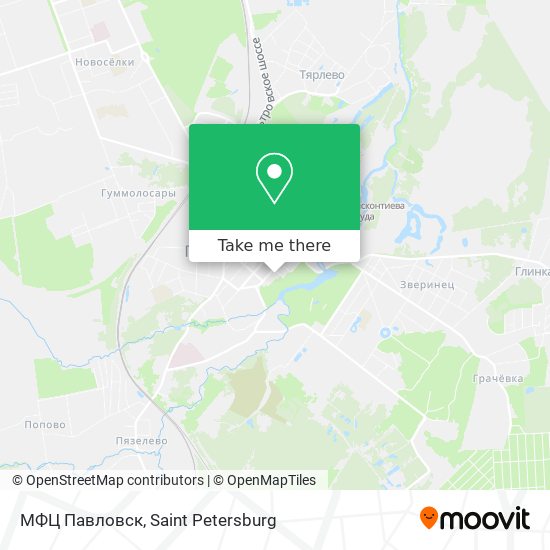 МФЦ Павловск map