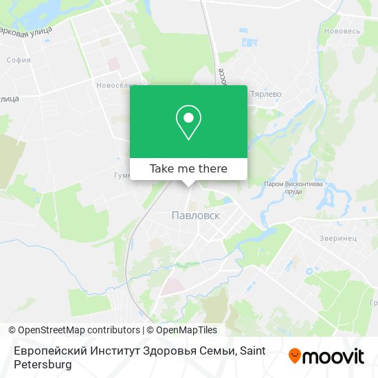 Европейский Институт Здоровья Семьи map