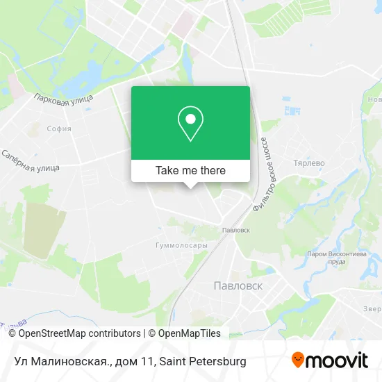 Ул Малиновская., дом 11 map