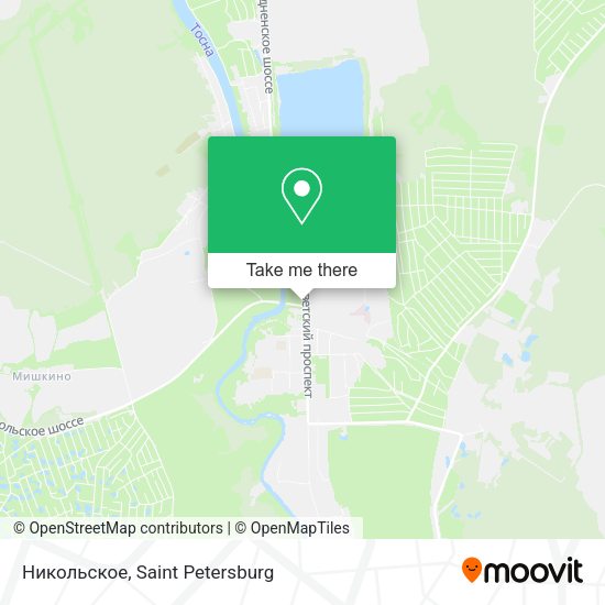 Никольское map