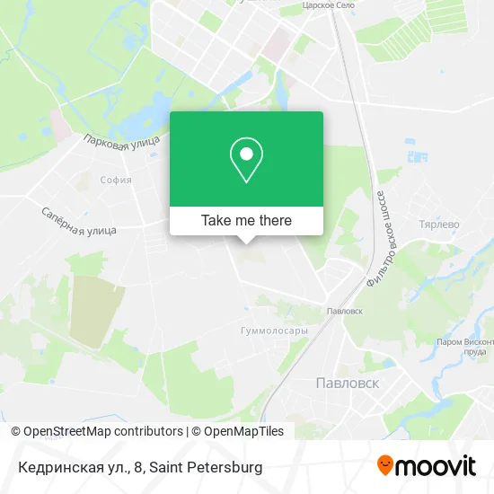 Кедринская ул., 8 map