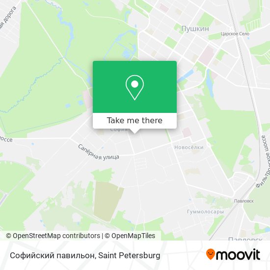 Софийский павильон map