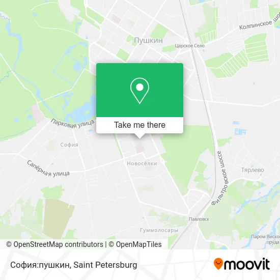 София:пушкин map
