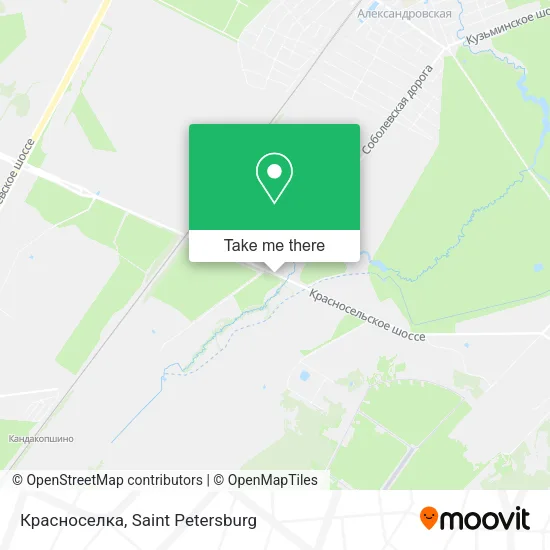 Красноселка map