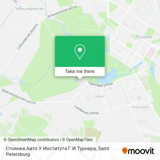 Стоянка Авто У Института Г.И Турнера map