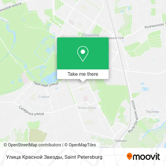 Улица Красной Звезды map