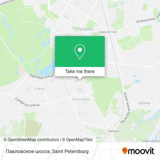 Павловское шоссе map