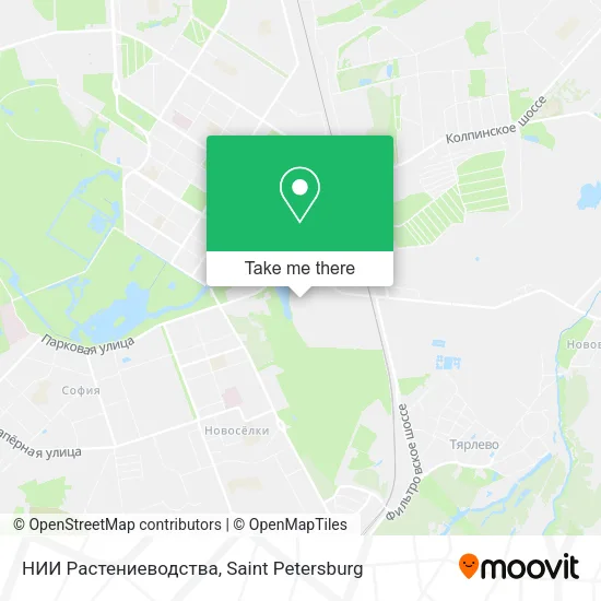 НИИ Растениеводства map