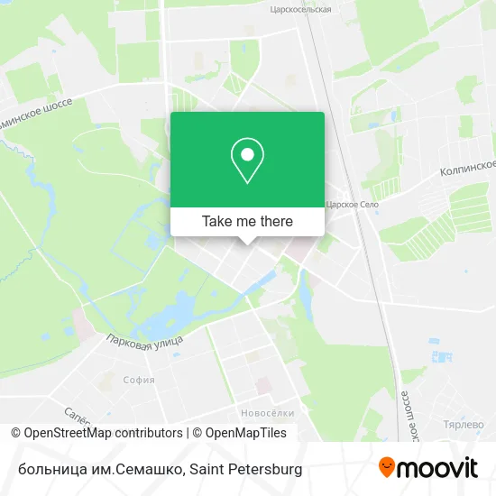 больница им.Семашко map