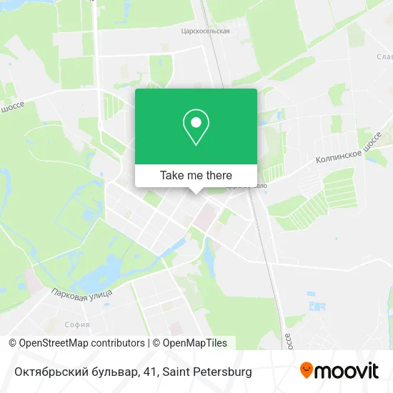 Октябрьский бульвар, 41 map