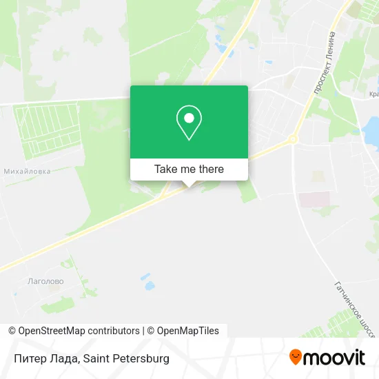 Питер Лада map