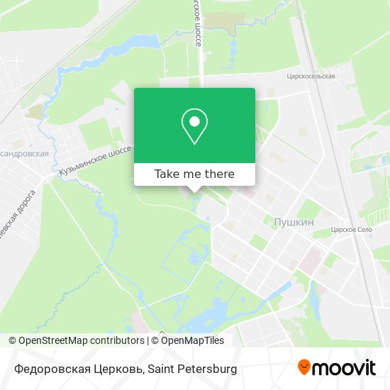 Федоровская Церковь map