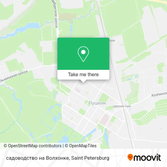 садоводство на Волхонке map