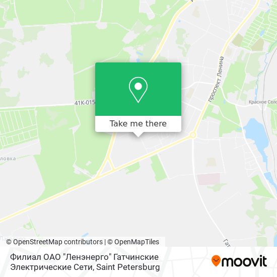 Филиал ОАО "Ленэнерго" Гатчинские Электрические Сети map