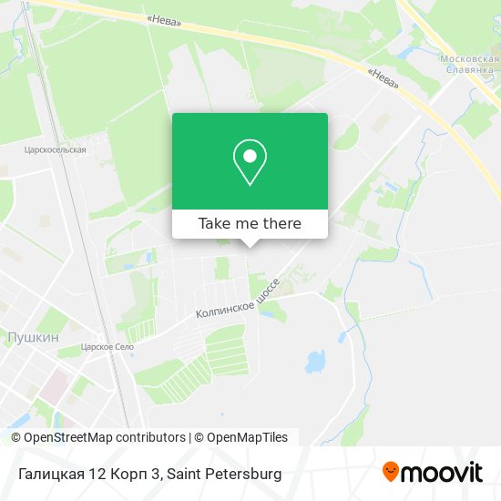 Галицкая 12 Корп 3 map