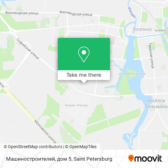 Машиностроителей, дом 5 map
