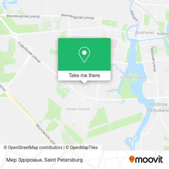 Мир Здоровья map