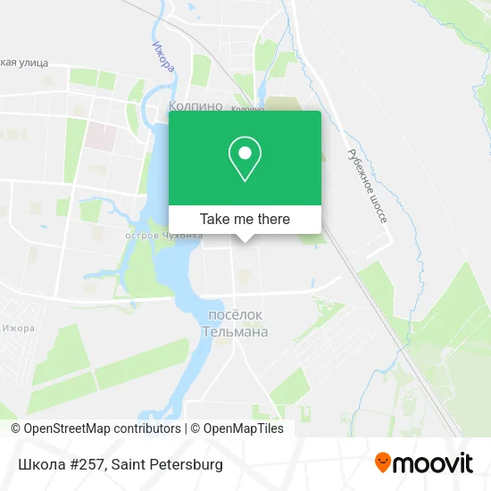 Школа #257 map