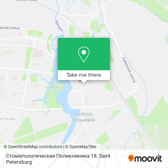 Стоматологическая Поликлиника 18 map