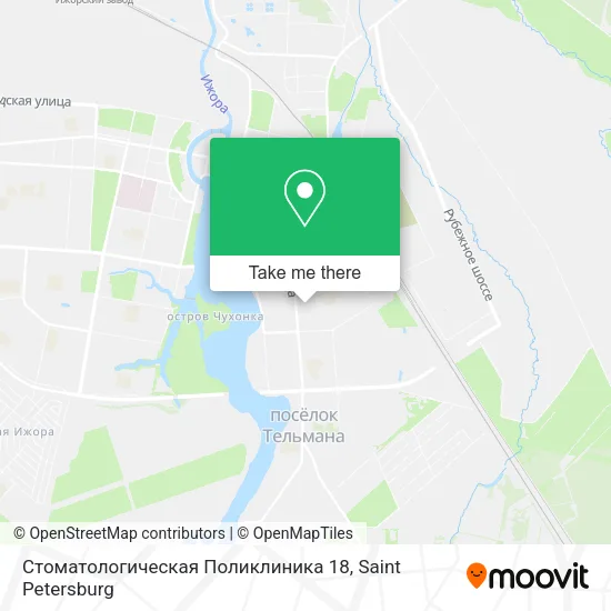 Стоматологическая Поликлиника 18 map