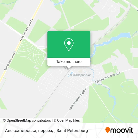 Александровка, переезд map