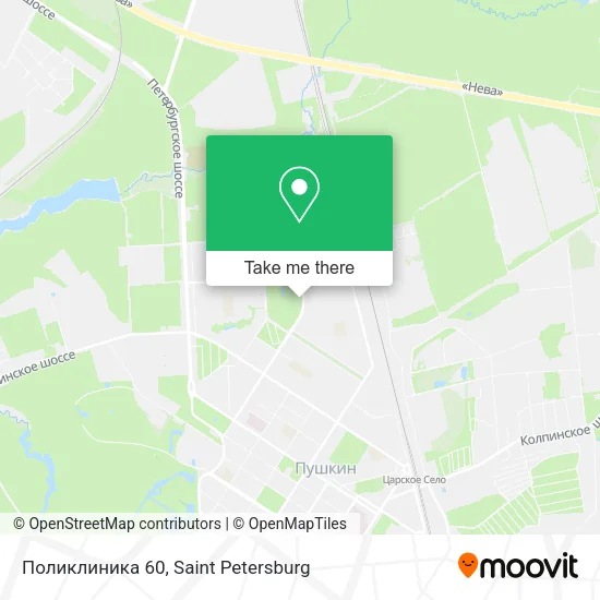 Поликлиника 60 map