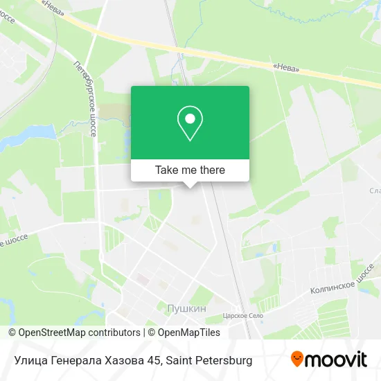 Улица Генерала Хазова 45 map