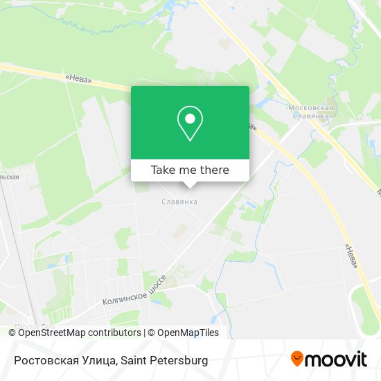 Ростовская Улица map
