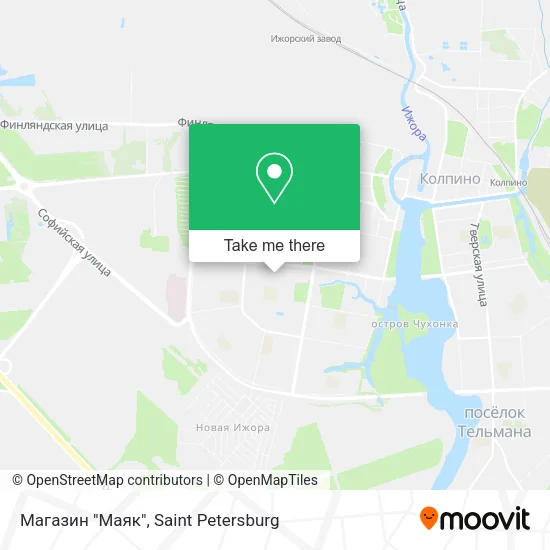 Магазин "Маяк" map