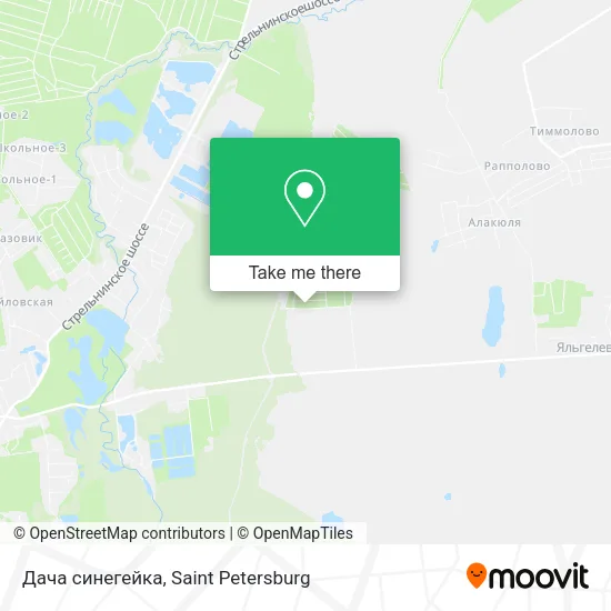 Дача синегейка map