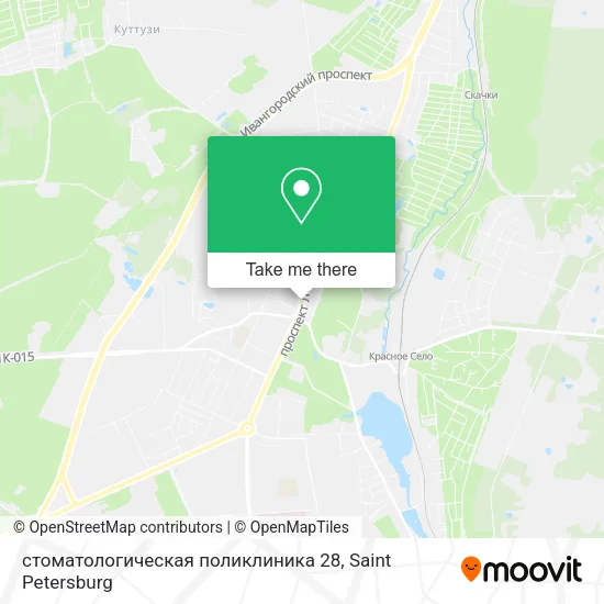 стоматологическая поликлиника 28 map
