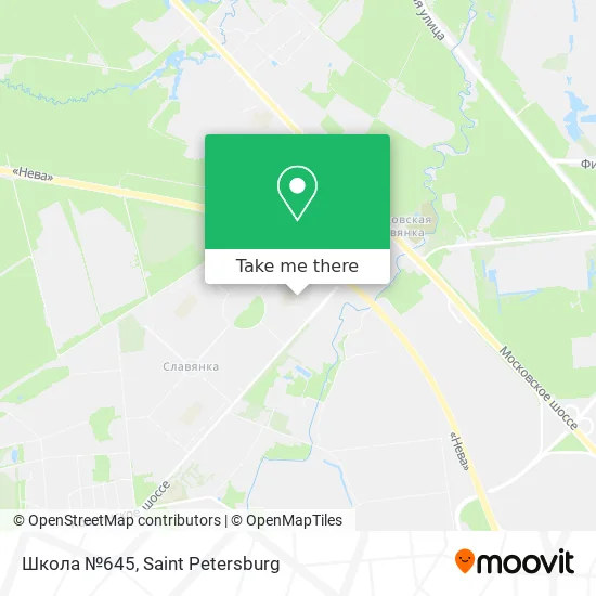 Школа №645 map