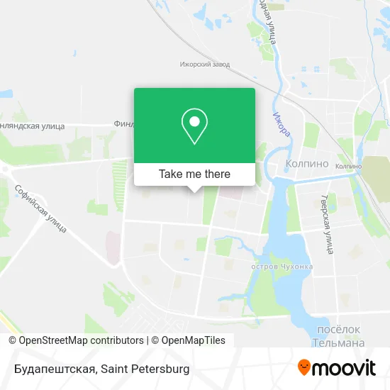 Будапештская map