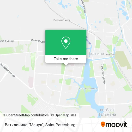 Ветклиника "Манул" map