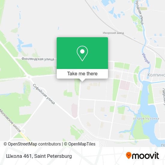 Школа 461 map