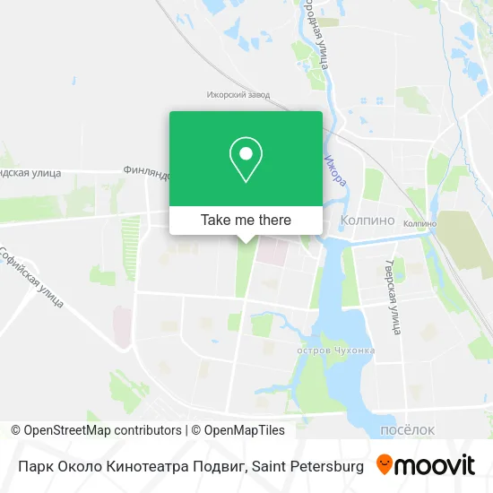 Парк Около Кинотеатра Подвиг map