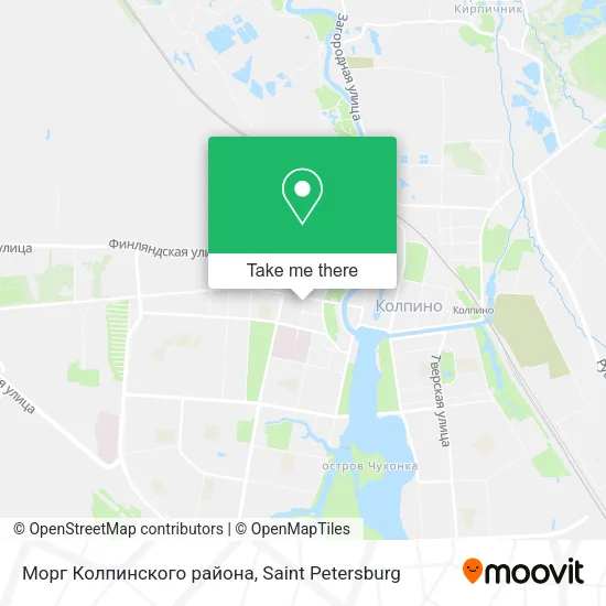 Морг Колпинского района map