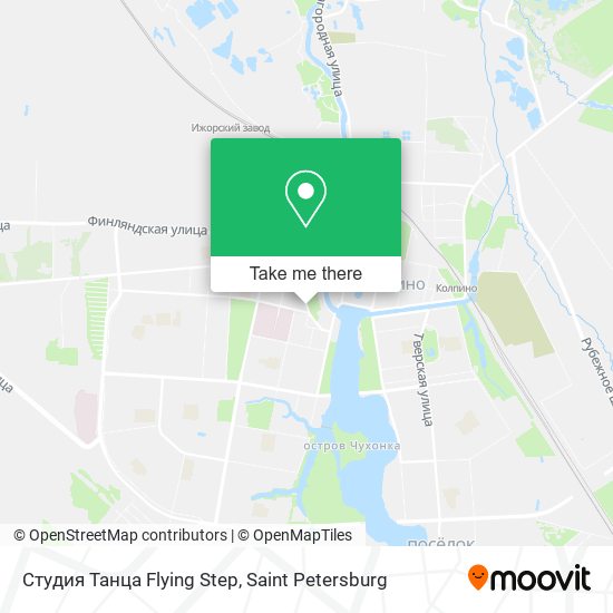 Студия Танца Flying Step map