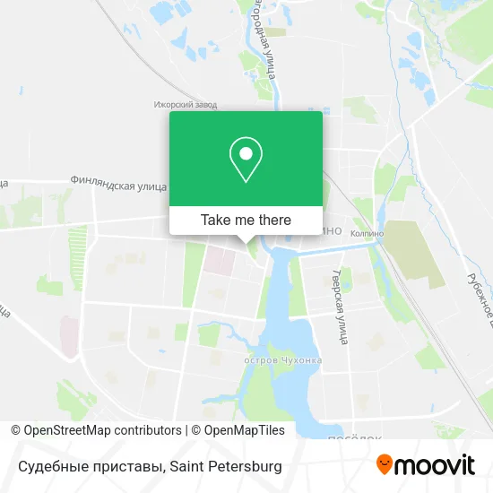 Судебные приставы map