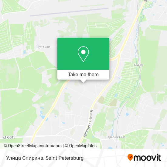 Улица Спирина map