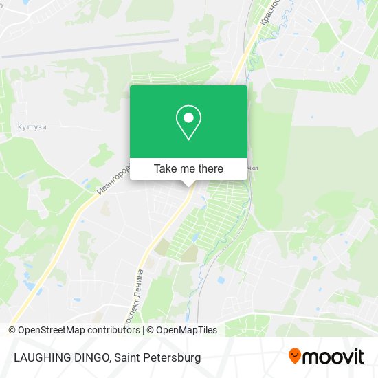 LAUGHING DINGO map