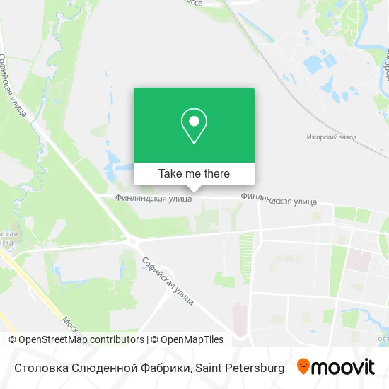 Столовка Слюденной Фабрики map
