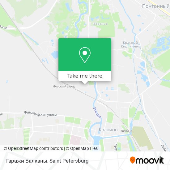 Гаражи Балканы map