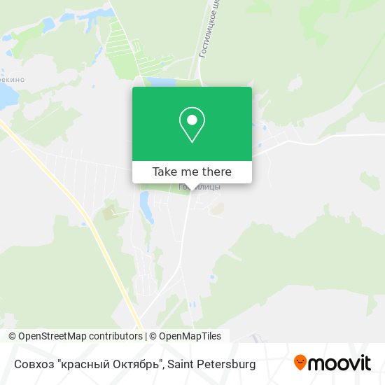 Совхоз "красный Октябрь" map
